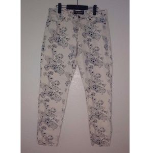 Lucky Brand Sofia Skinny Paisley Jeans 10/30